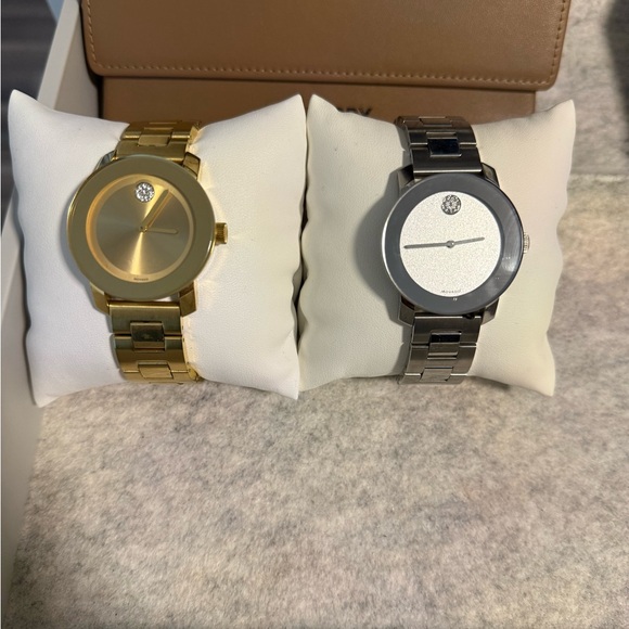 Movado Accessories - Movado Gold and Silver Women's Watches